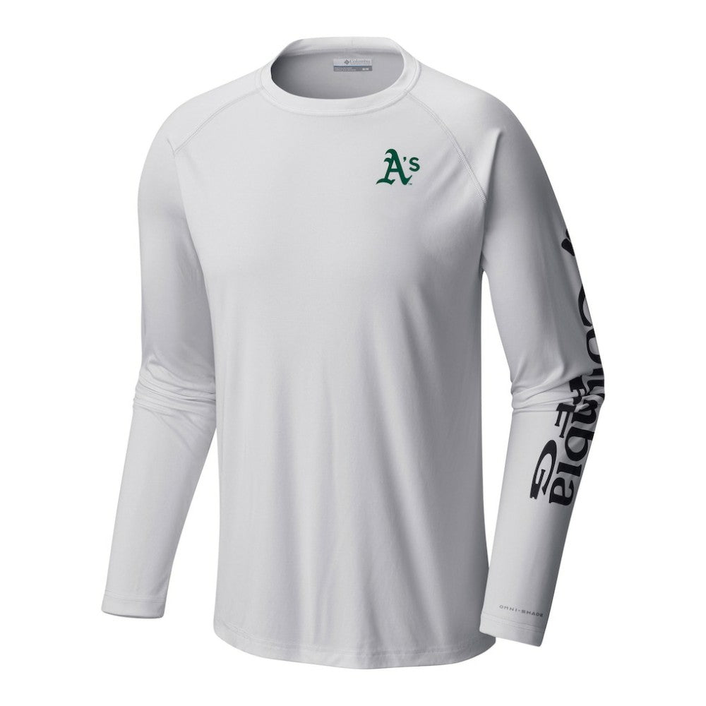 White Athletics Columbia Terminal Tackle Long Sleeve Shirt