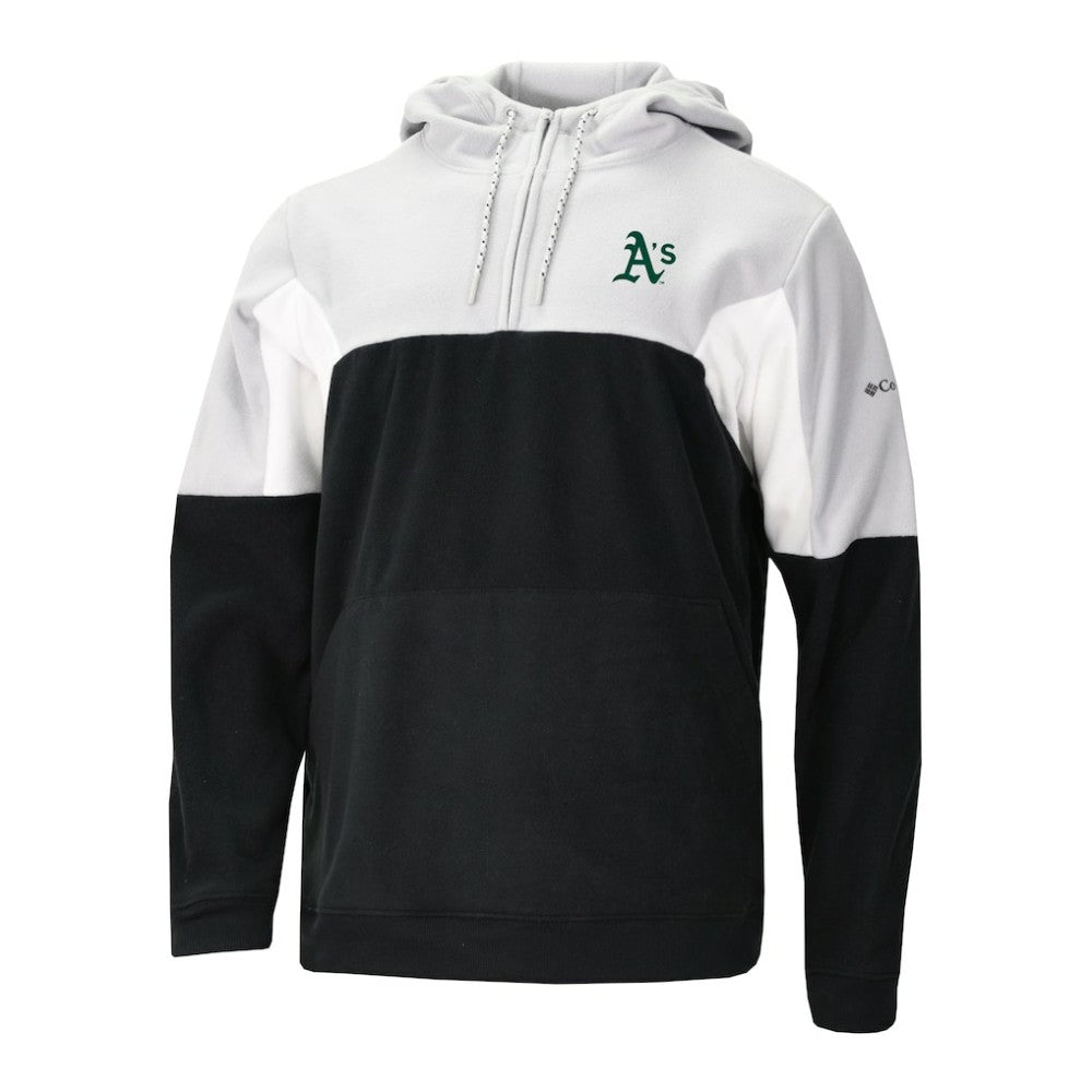Black Athletics Columbia Men's Lodge Fleece Quarter-Zip Hoodie
