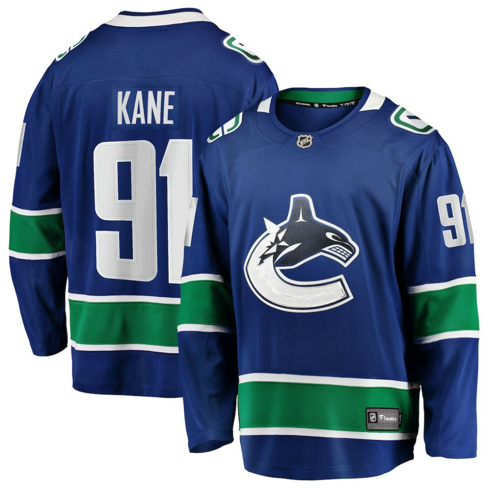 NHL Evander Kane Vancouver Canucks Fanatics Home Breakaway Jersey