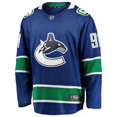 NHL Evander Kane Vancouver Canucks Fanatics Home Breakaway Jersey
