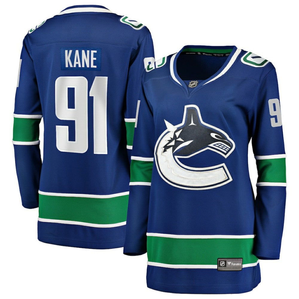NHL Evander Kane Vancouver Canucks Fanatics Women's Home Breakaway Player Jersey