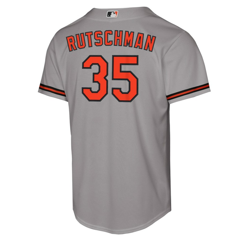 Gray Adley Rutschman Baltimore Orioles Nike Youth Road Replica Jersey