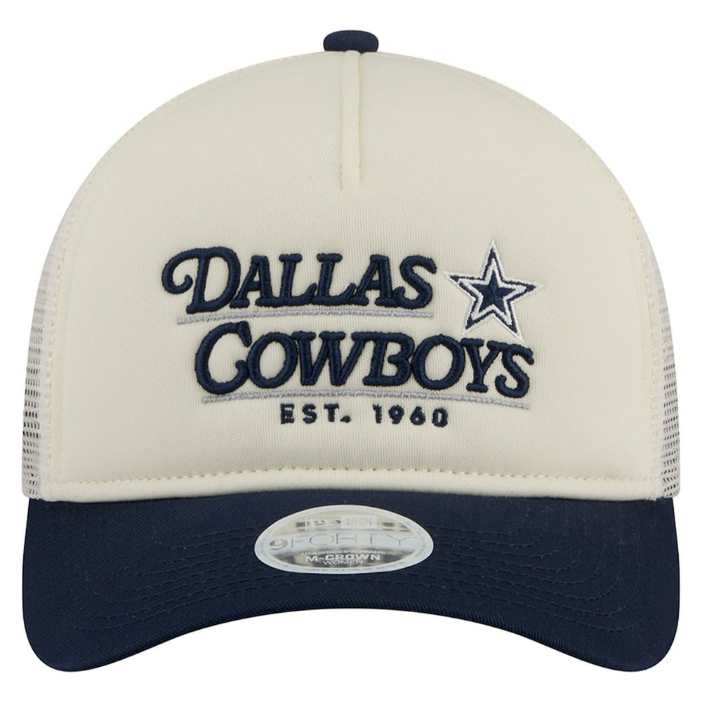 Women's Retro A-Frame 9FORTY Adjustable Hat - Dallas Cowboys Hats