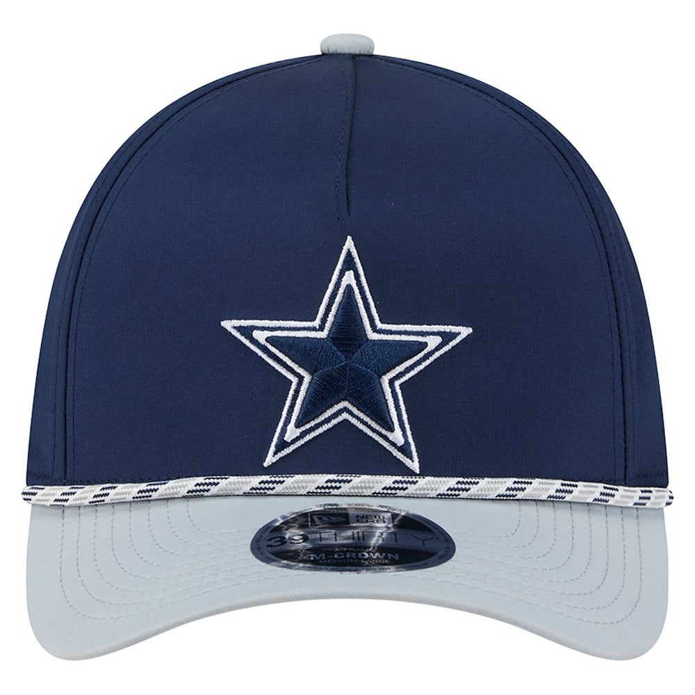 Rope M-Crown A-Frame 39THIRTY Flex Hat - Dallas Cowboys Hats