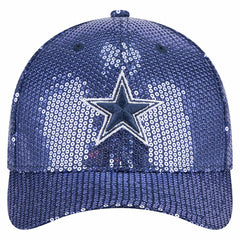 Women's Sequin 9FORTY Adjustable Hat - Dallas Cowboys Hats