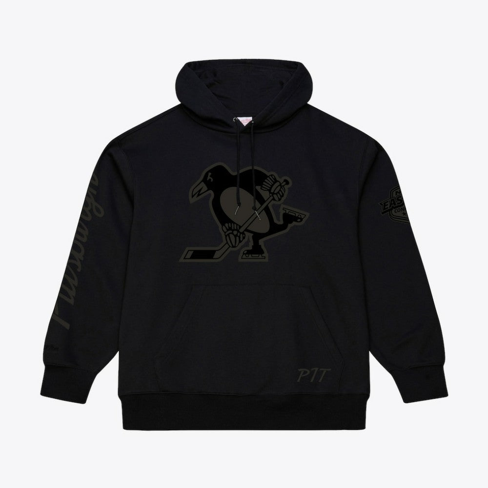 NHL Pittsburgh Penguins Mitchell & Ness Phantom Fleece Hoodie
