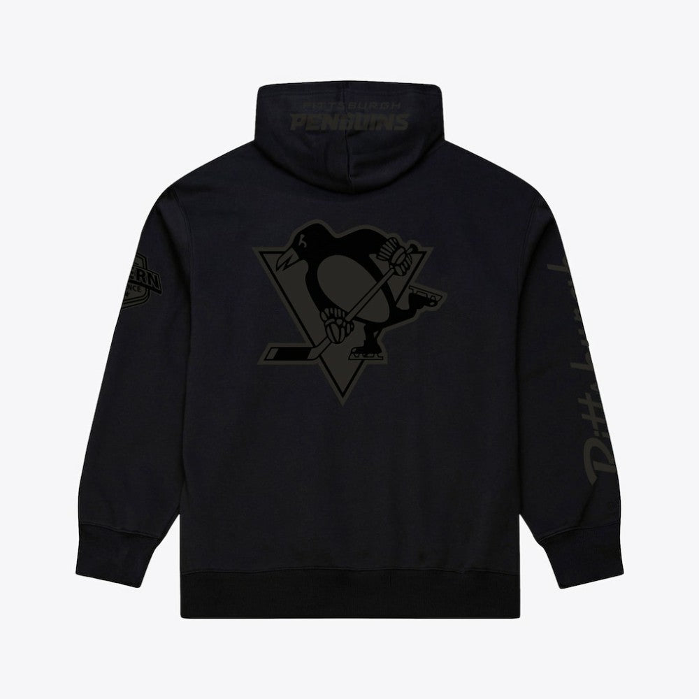 NHL Pittsburgh Penguins Mitchell & Ness Phantom Fleece Hoodie