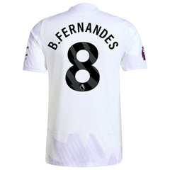 Bruno Fernandes Manchester United 2025/26 Away Player Jersey