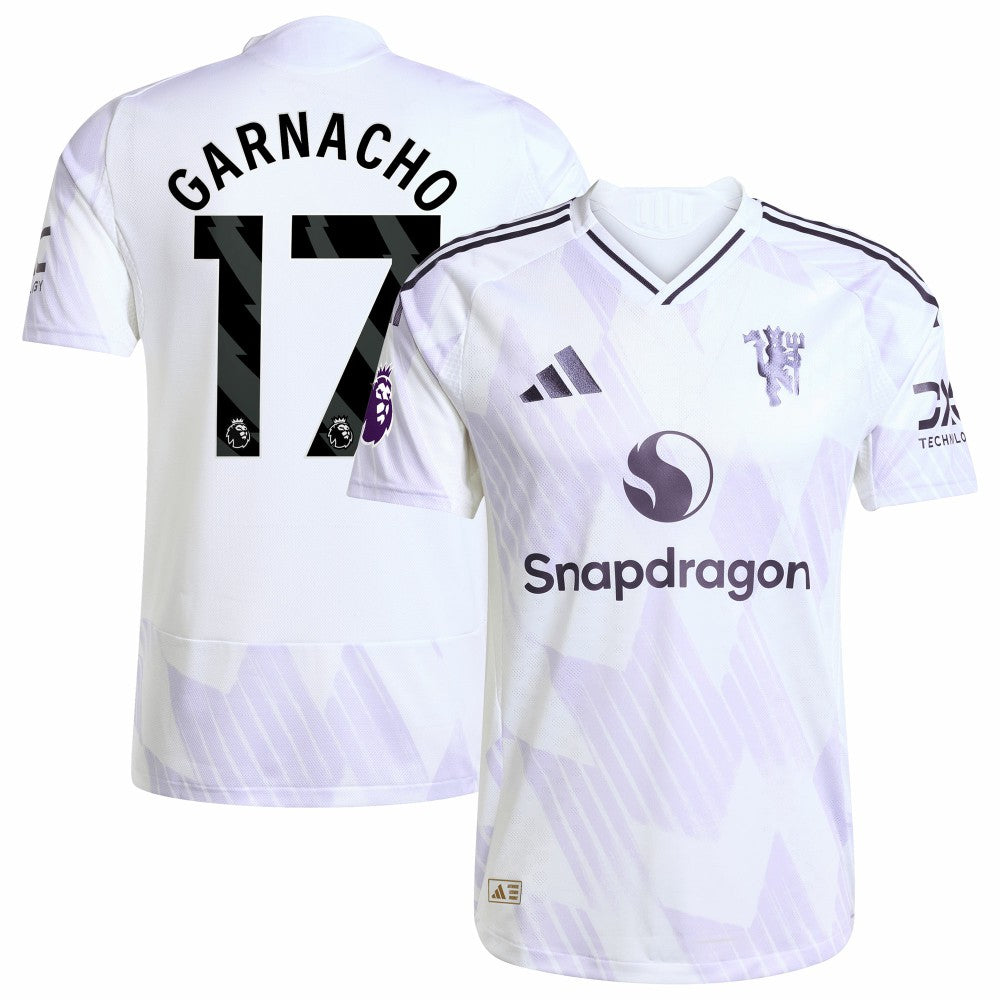 Alejandro Garnacho Manchester United 2025/26 Away Player Jersey
