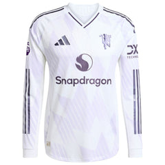 Alejandro Garnacho Manchester United 2025/26 Away Long Sleeve Player Jersey