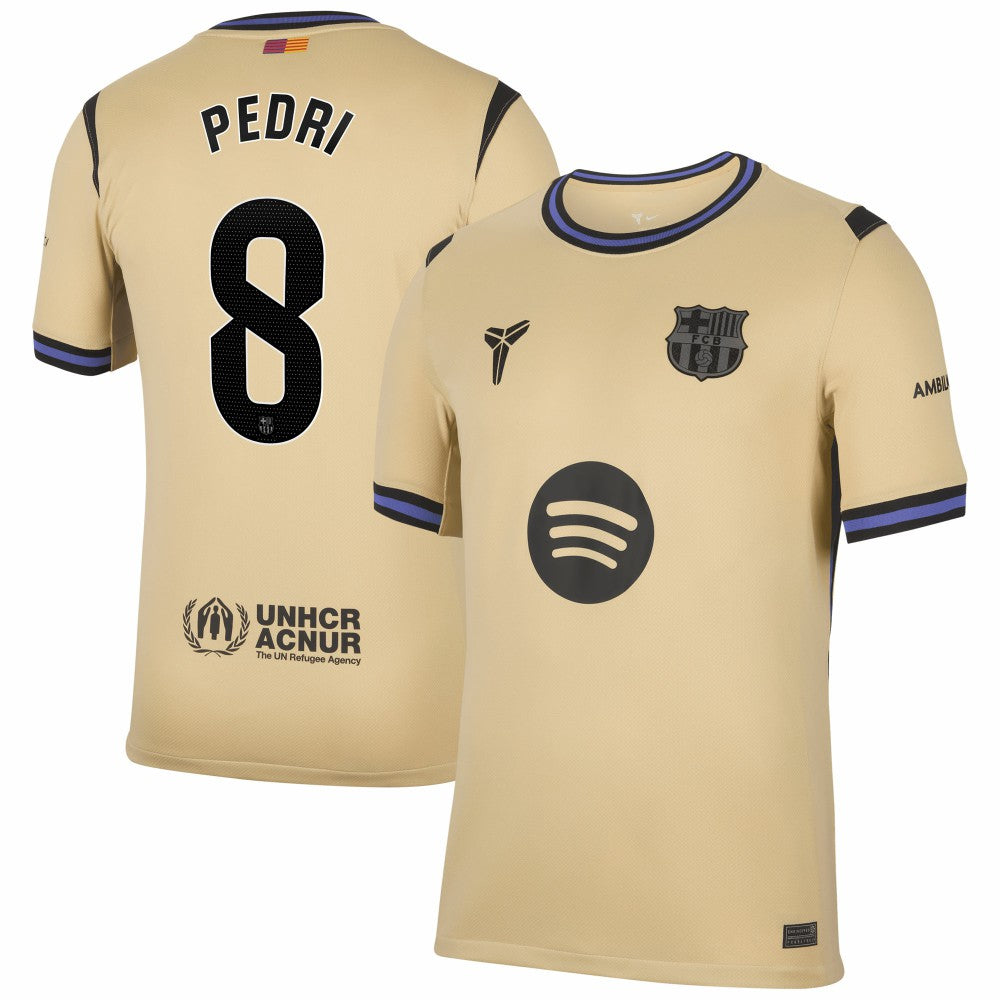 Pedri Barcelona 2025/26 Away Stadium Replica Jersey