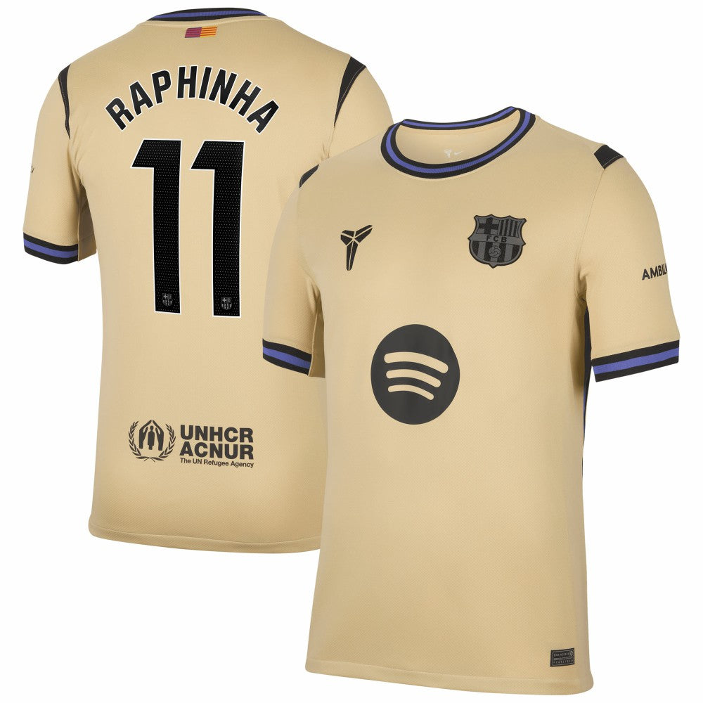 Raphinha Barcelona 2025/26 Away Stadium Replica Jersey