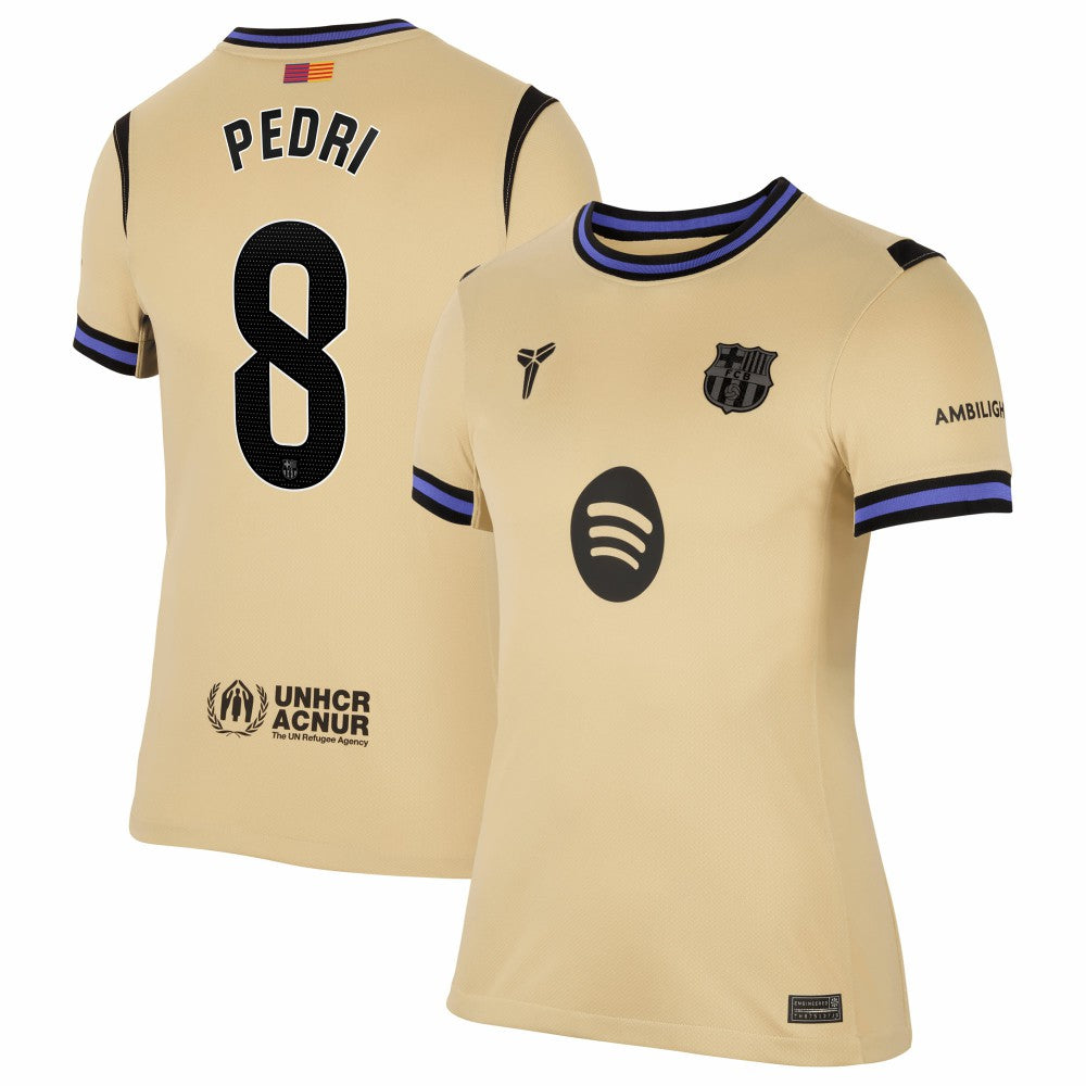 Pedri Barcelona Women's 2025/26 Away Stadium Replica Jersey