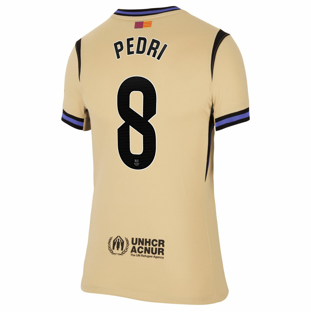 Pedri Barcelona Women's 2025/26 Away Stadium Replica Jersey