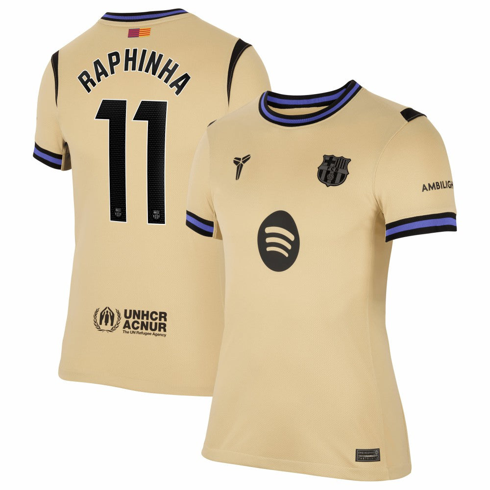 Raphinha Barcelona Women's 2025/26 Away Stadium Replica Jersey