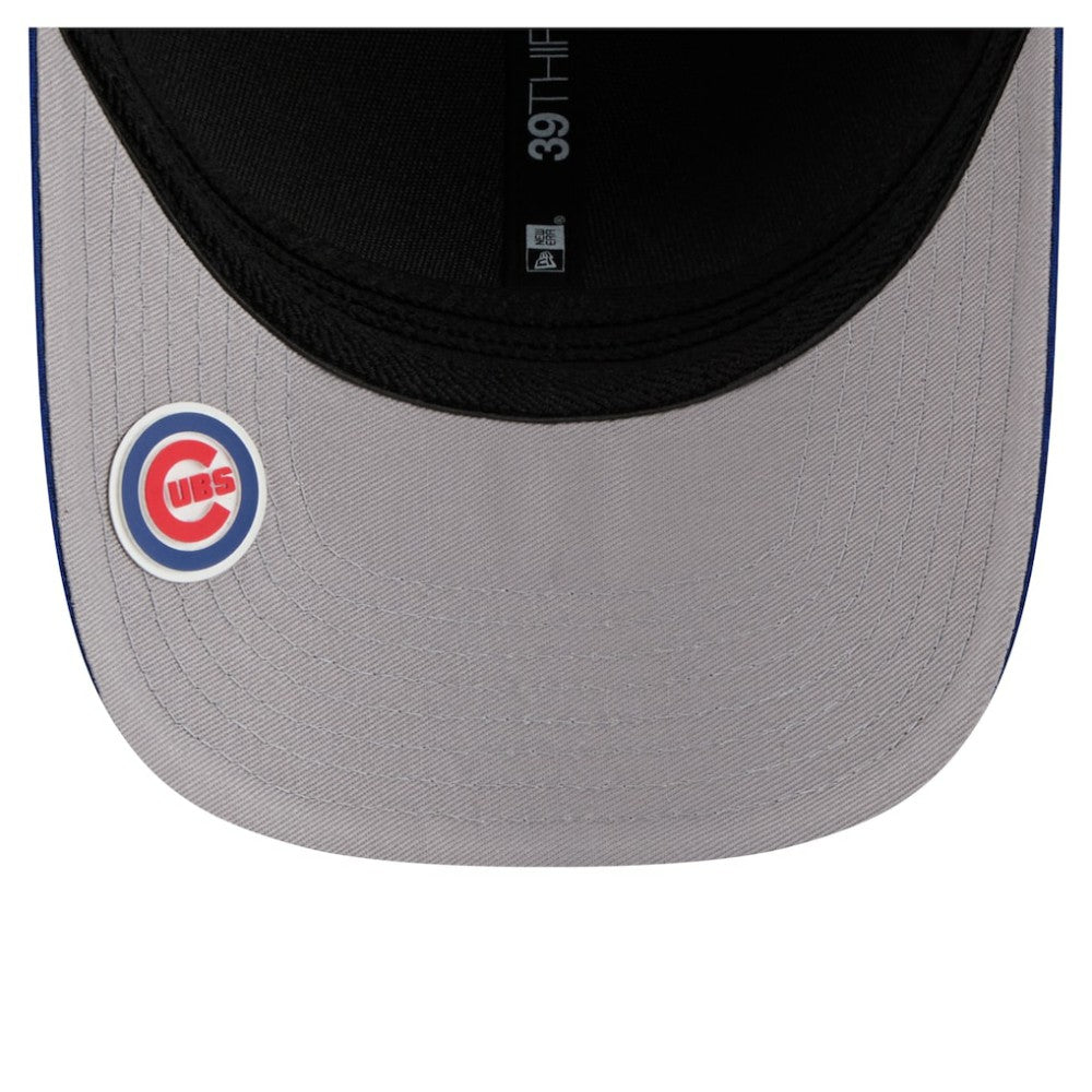 Royal Chicago Cubs New Era Dash 39THIRTY Flex Hat