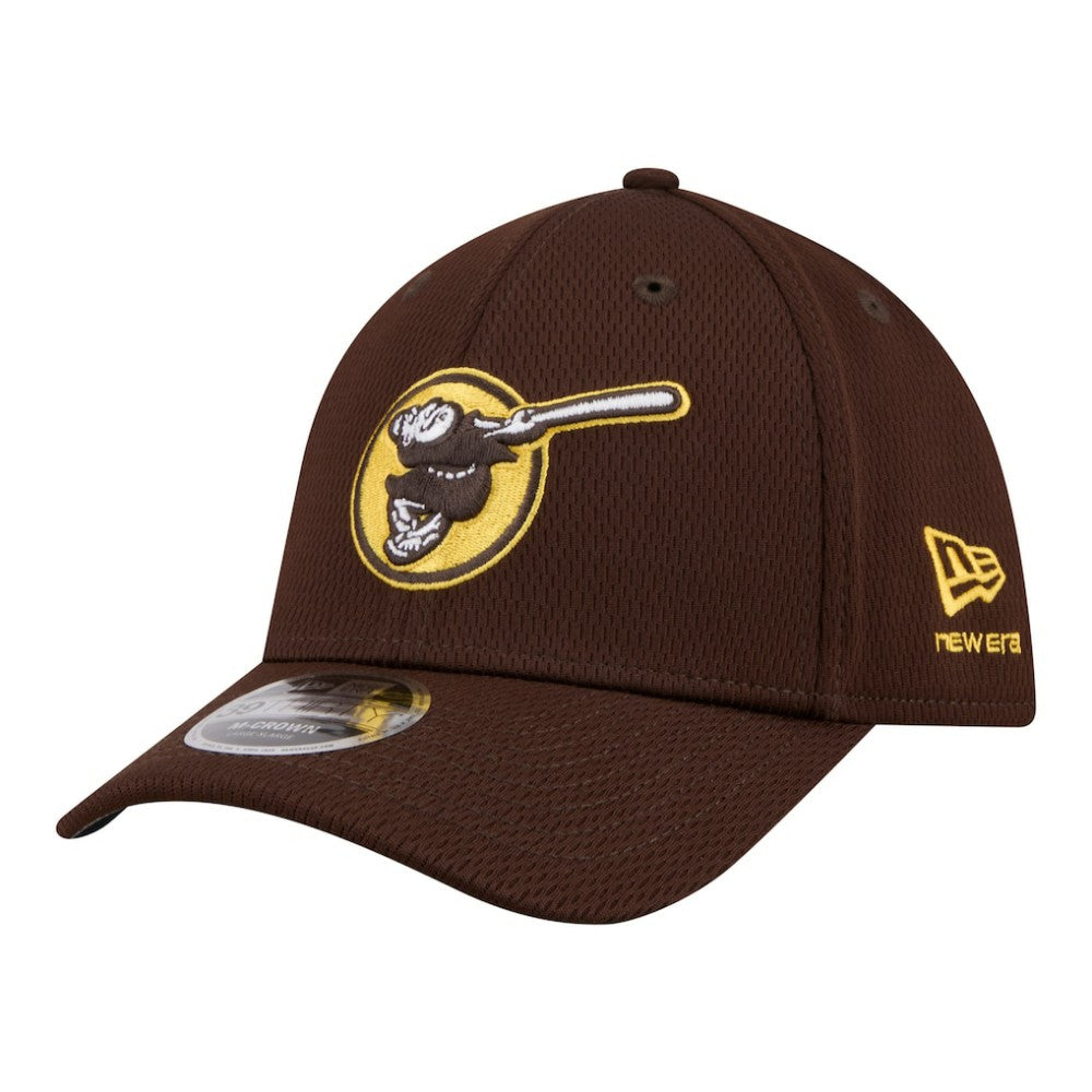 Brown San Diego Padres New Era Dash 39THIRTY Flex Hat