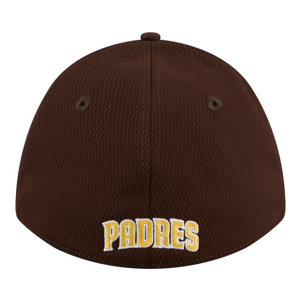 Brown San Diego Padres New Era Dash 39THIRTY Flex Hat