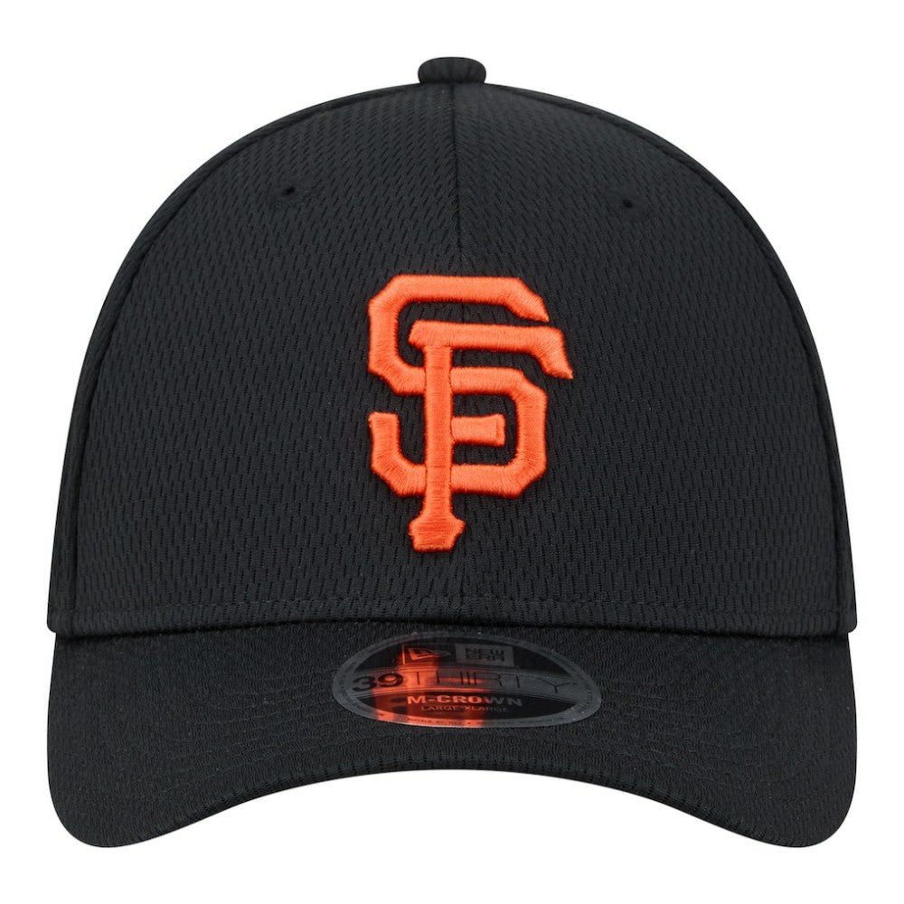 Black San Francisco Giants New Era Dash 39THIRTY Flex Hat