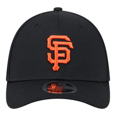 Black San Francisco Giants New Era Dash 39THIRTY Flex Hat