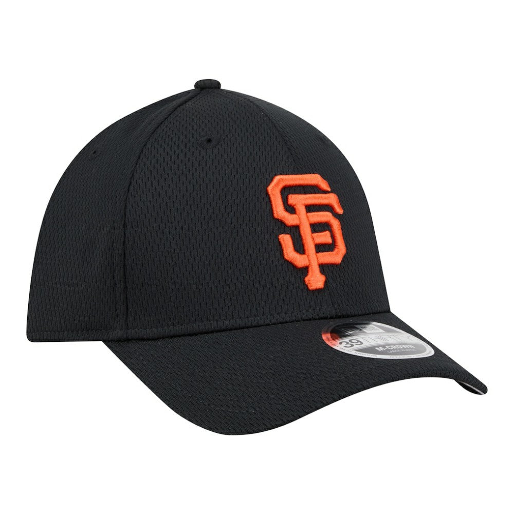 Black San Francisco Giants New Era Dash 39THIRTY Flex Hat