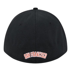Black San Francisco Giants New Era Dash 39THIRTY Flex Hat