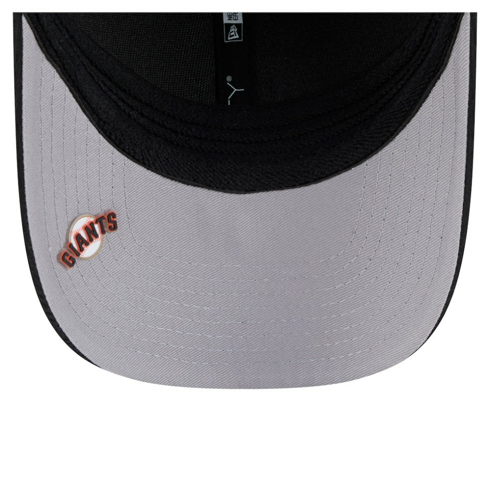 Black San Francisco Giants New Era Dash 39THIRTY Flex Hat