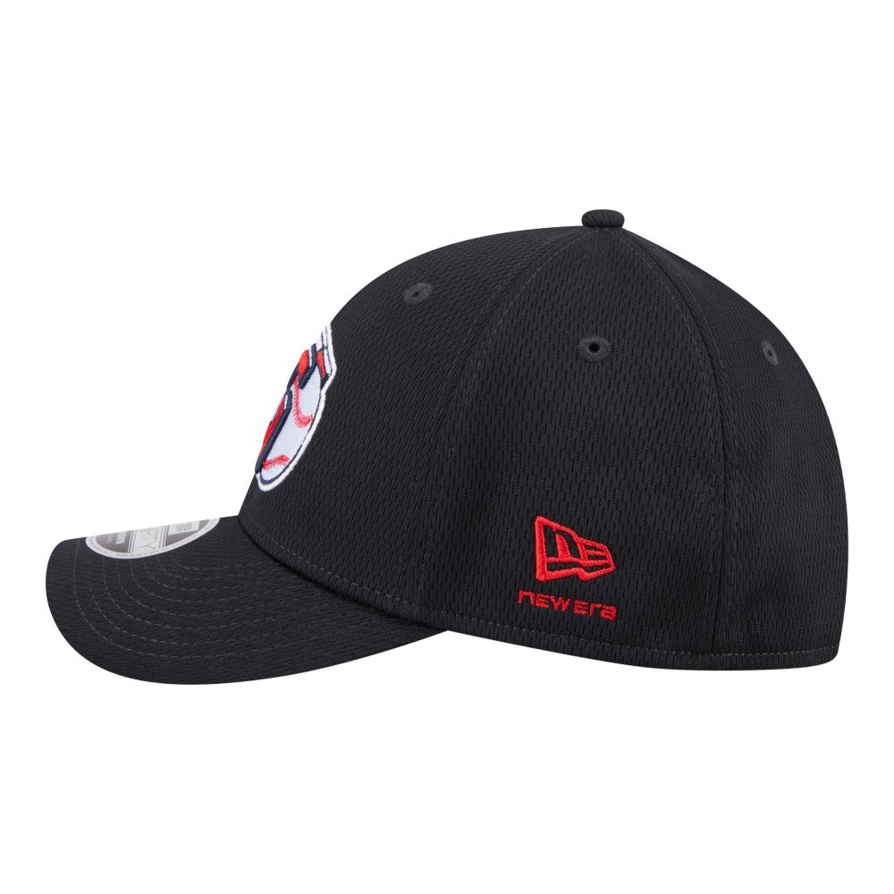 Navy Cleveland Guardians New Era Dash 39THIRTY Flex Hat