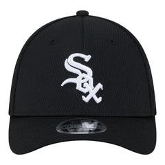 Black Chicago White Sox New Era Dash 39THIRTY Flex Hat