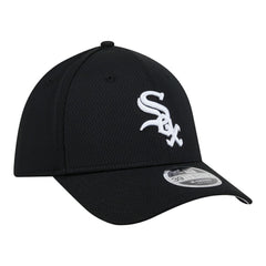 Black Chicago White Sox New Era Dash 39THIRTY Flex Hat
