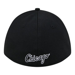Black Chicago White Sox New Era Dash 39THIRTY Flex Hat