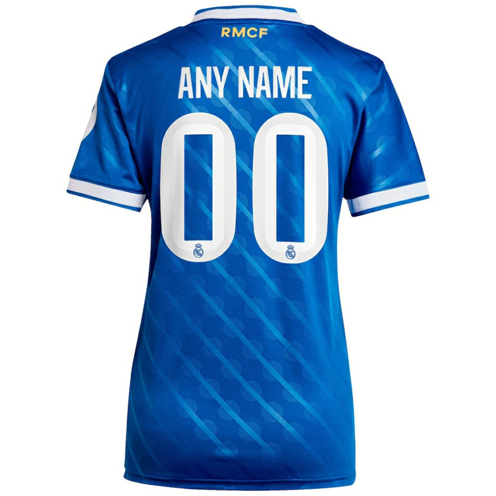 Real Madrid Women's 2025/26 Third Replica Custom Jersey