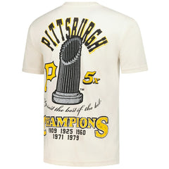Cream Pittsburgh Pirates Mitchell & Ness Legacy Defined T-Shirt