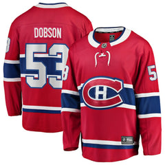 NHL Noah Dobson Montreal Canadiens Fanatics Home Breakaway Jersey