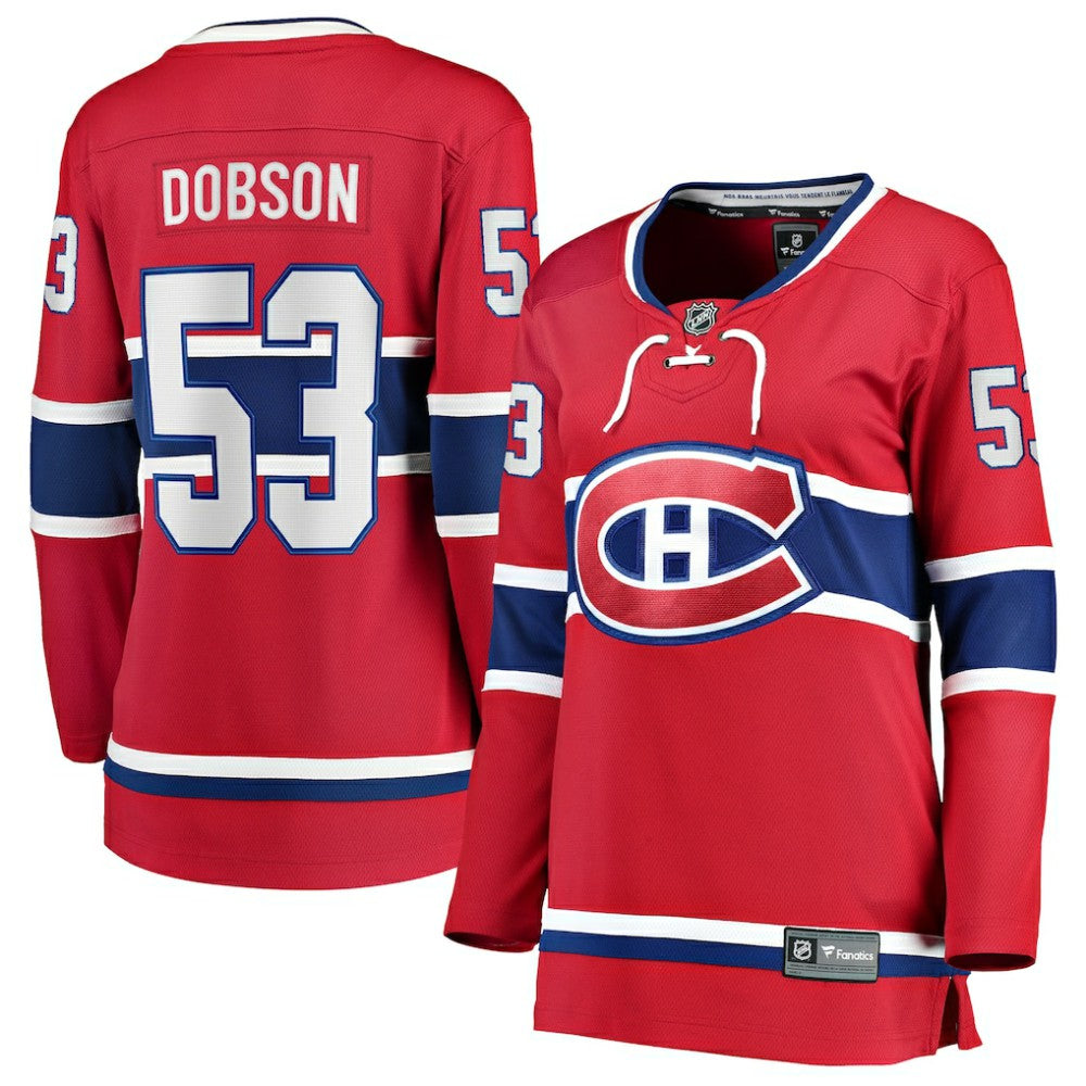 NHL Noah Dobson Montreal Canadiens Fanatics Women's Home Breakaway Jersey