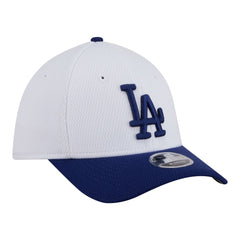 White/Royal Los Angeles Dodgers New Era Youth Baseball 39THIRTY M-Crown Flex Hat