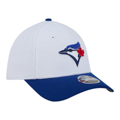 White/Royal Toronto Blue Jays New Era Youth  Baseball 39THIRTY M-Crown Flex Hat