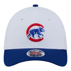 White/Royal Chicago Cubs New Era Youth Baseball 39THIRTY M-Crown Flex Hat