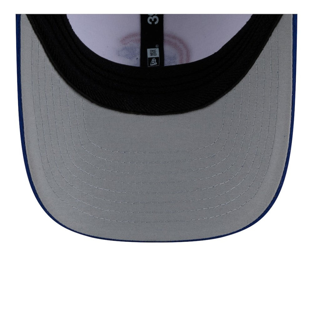 White/Royal Chicago Cubs New Era Youth Baseball 39THIRTY M-Crown Flex Hat