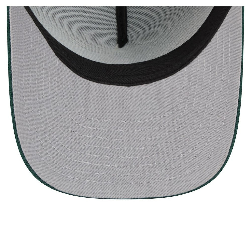 Green Athletics New Era Youth Logo Fade A-Frame 9FIFTY Snapback Hat
