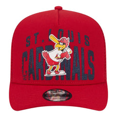 Red St. Louis Cardinals New Era Youth Logo Fade A-Frame 9FIFTY Snapback Hat