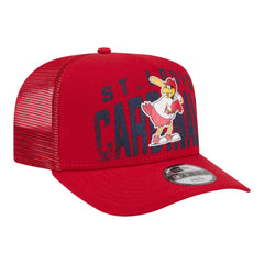 Red St. Louis Cardinals New Era Youth Logo Fade A-Frame 9FIFTY Snapback Hat