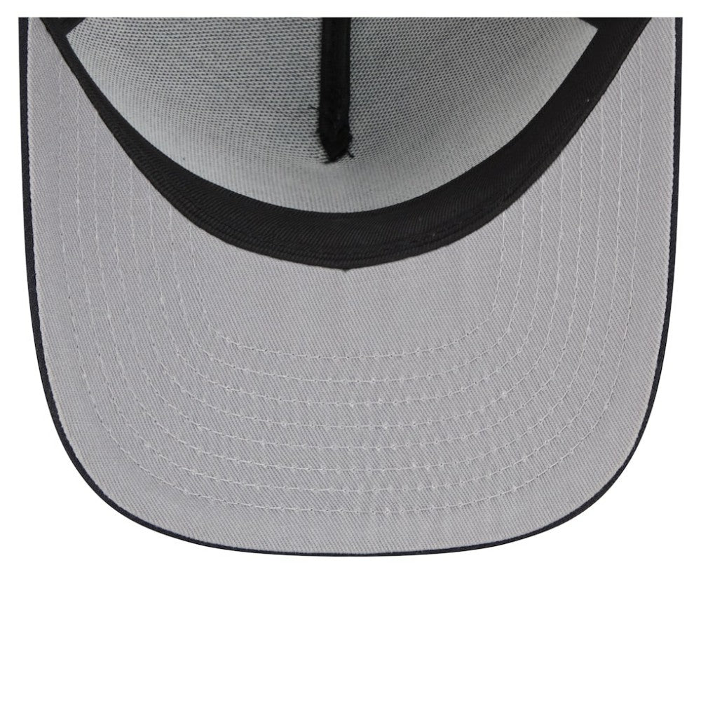 Navy Boston Red Sox New Era Youth Logo Fade A-Frame 9FIFTY Snapback Hat