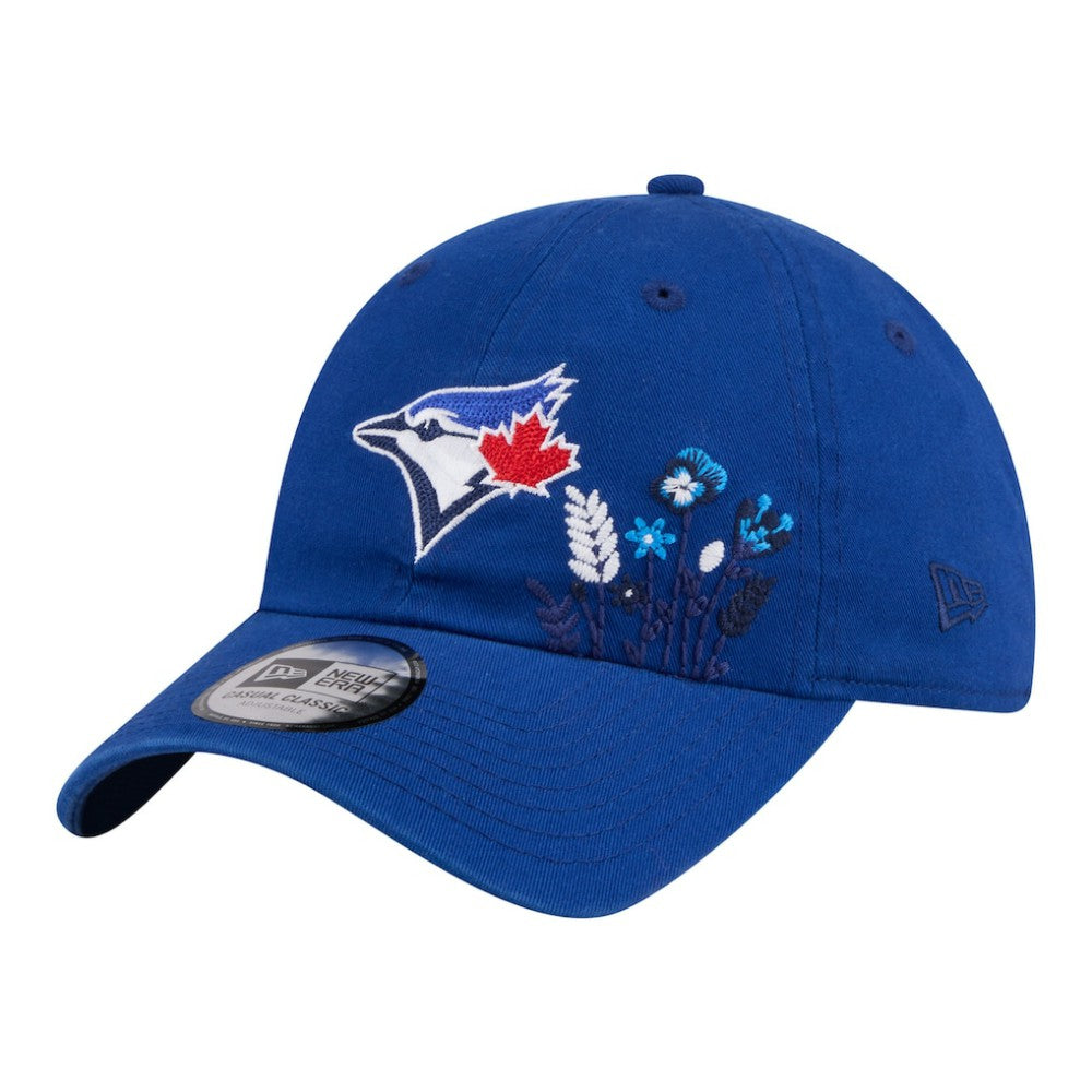 Royal Toronto Blue Jays New Era Women's Wildflower Casual Classic Adjustable Hat