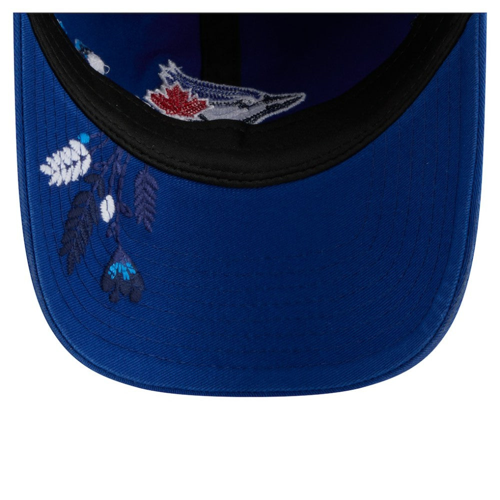 Royal Toronto Blue Jays New Era Women's Wildflower Casual Classic Adjustable Hat