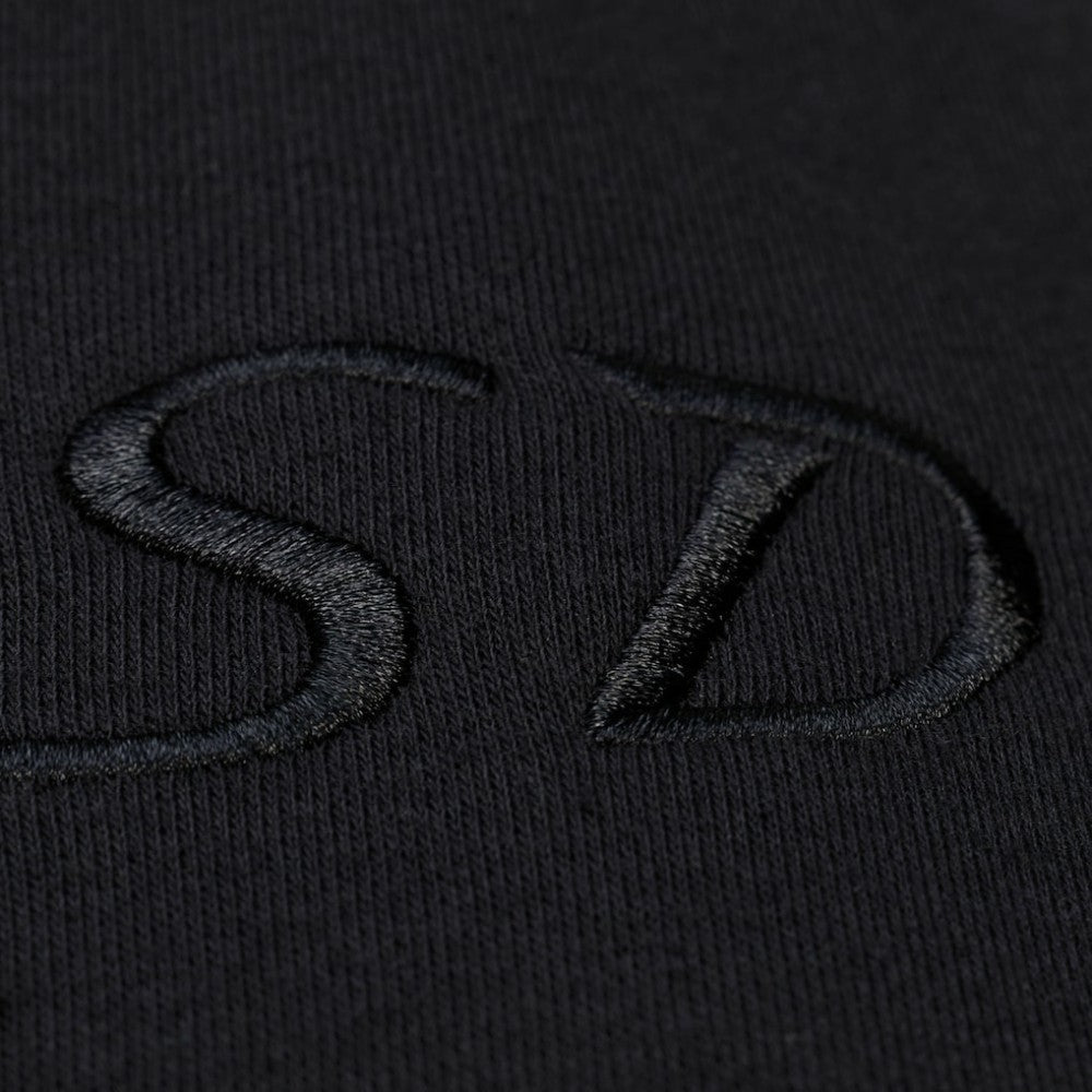 Black San Diego Padres Mitchell & Ness Phantom Fleece Crewneck Sweatshirt