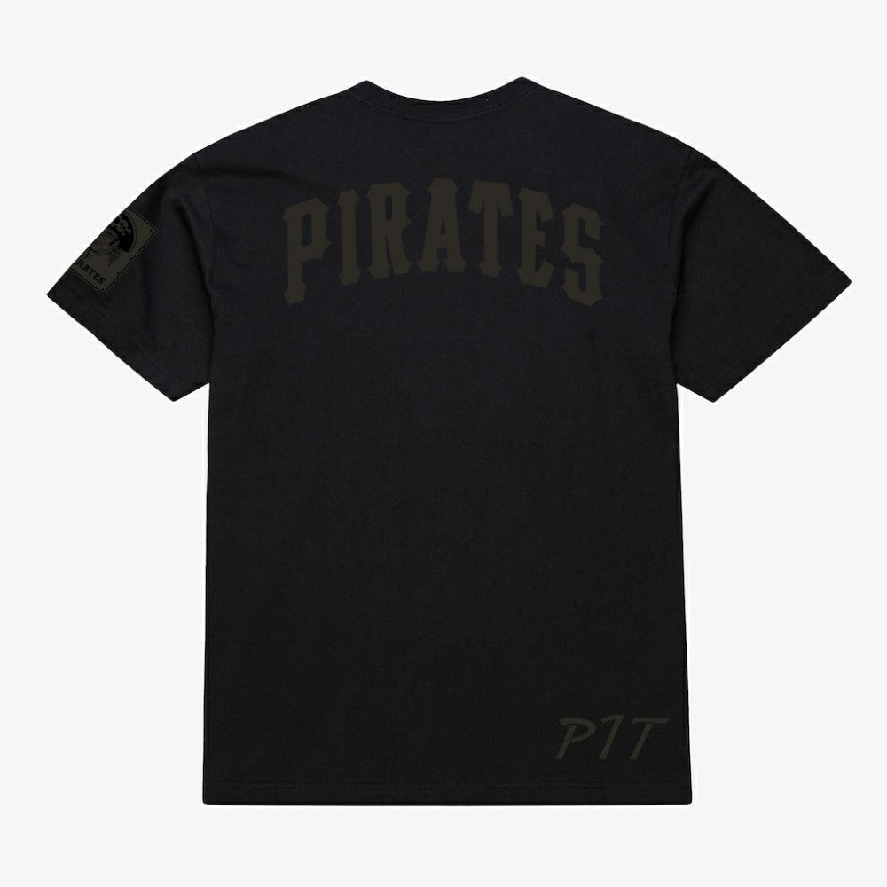 Black Pittsburgh Pirates Mitchell & Ness Cooperstown Collection Phantom T-Shirt