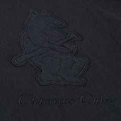 Black Chicago Cubs Mitchell & Ness Cooperstown Collection Phantom T-Shirt
