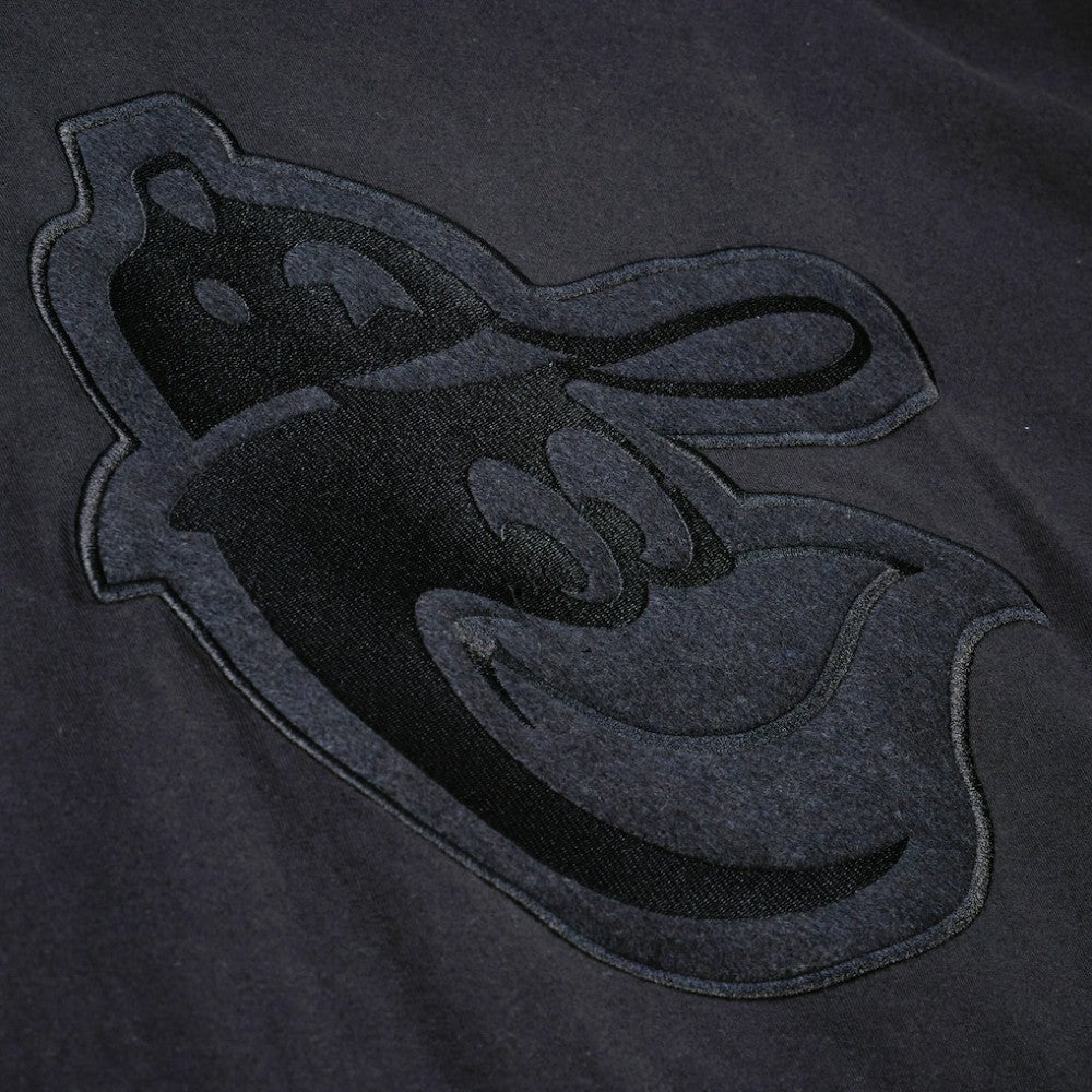 Black Baltimore Orioles Mitchell & Ness Cooperstown Collection Phantom T-Shirt