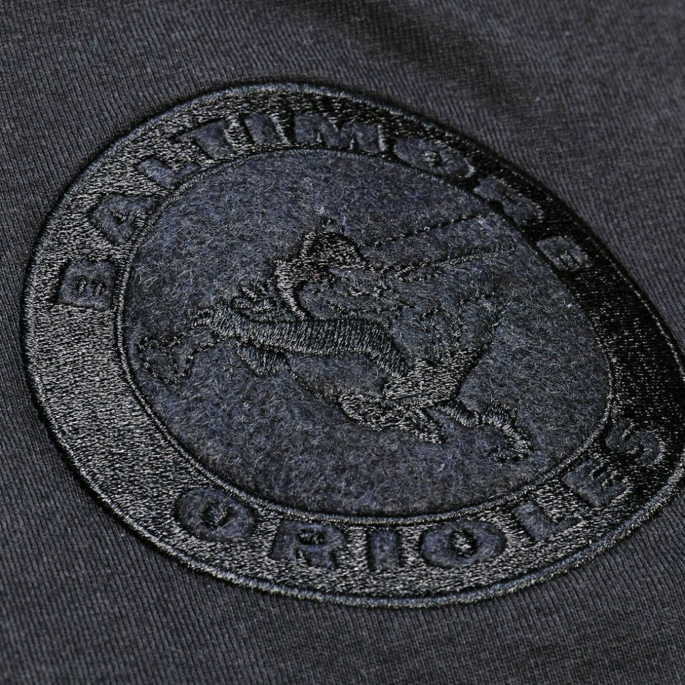 Black Baltimore Orioles Mitchell & Ness Cooperstown Collection Phantom T-Shirt